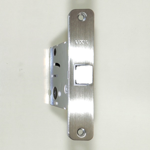12WL　丸座・角座用箱錠(鍵無し・鍵付き兼用)　バックセット:51mm　MDW294C