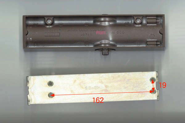 小池ガラス店 / ドアクローザー WD3191-04 色 : KG MIWA製