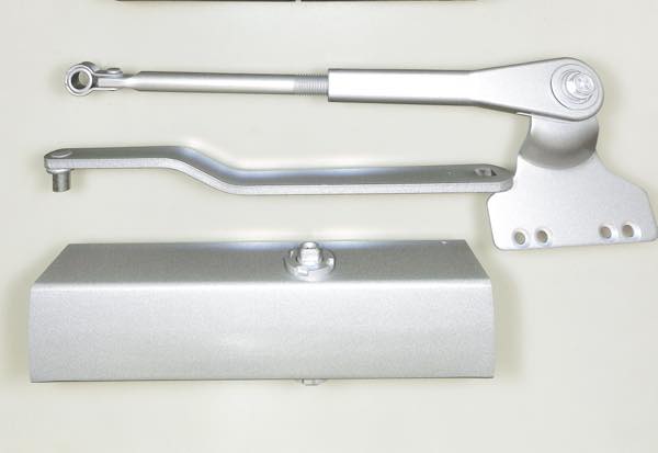 ドアクローザー　リョービBS22PD　SF仕様　色 : シルバー　ストップ付(バックチェック付)　FF425Y