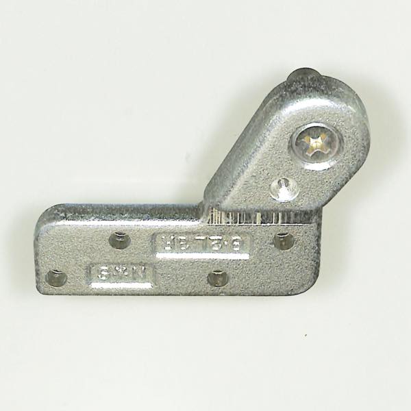 ピボットヒンジ　扉側上部、下部　刻印 : 8・2R3L　外観外開き右吊用　(旧仕様)　8C-L-2-3