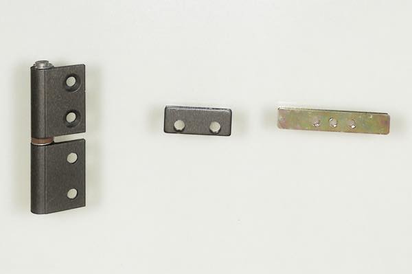開き網戸丁番　1枚　色 : BK　B01496-BK