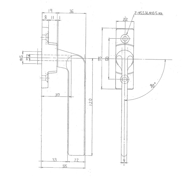 Amazon.co.jp: RIDGID(リジッド) 31515 D-810-S 814 ハンドル