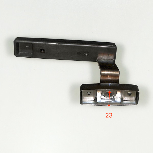 小池ガラス店 ビル用カムラッチハンドル BSPB264 色:ブロンズ PRO-70 (ハンドル刻印:LIXIL)