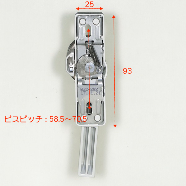 小池ガラス店 / ビル用防火クレセント(大)サブロック付 色 小池ガラス店 / ビル用防火クレセント(大)サブロック付 色