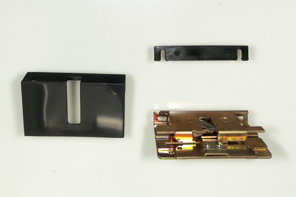 内倒し排煙窓キャッチセット　CB3423VN　色: ブラック