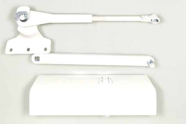 ドアクローザー　DASZ052　色:ホワイト　半外付枠用　リョービ製