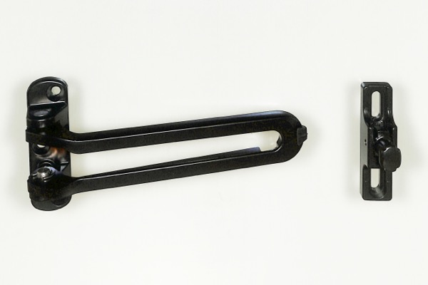 ドアガード　片開き用　色 : ブラック　枠側:QDC-54 ・ ドア側:QDC-56　DKZT1071