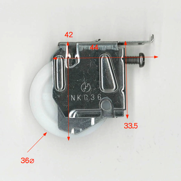 小池ガラス店 / 戸車 (テラスタイプ) 1ヶ入 FNMB145 戸車径:36mm