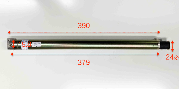 小池ガラス店 / エアシリンダーA L=390仕様 JP642 ビスピッチ:379mm