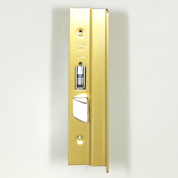コスモ工業マンションドア　錠前ケース　色:ゴールド塗装　(R)M-CKLCS01-1SKVR(ハンドル別途)