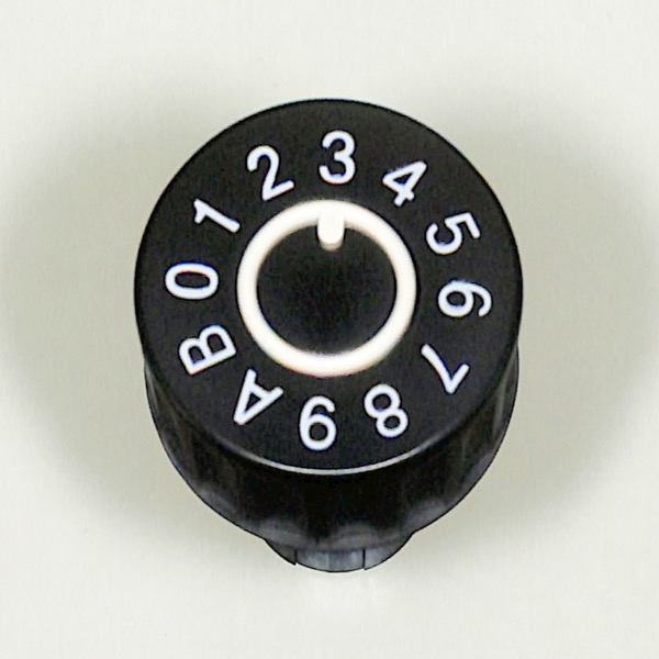 ハッピー金属工業　ダイヤル錠　ラッチ : ヨコ　(PJ-37)