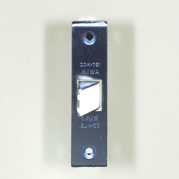 ラッチ箱錠(プッシュプル用)　QDK751A　MIWA製　刻印 : QDK-751