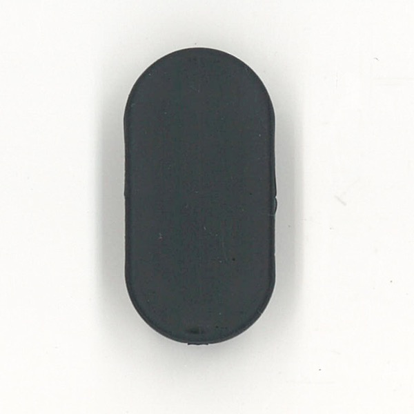 プッシュボタン(11×24 長孔用)4個　ブラック　S8C447