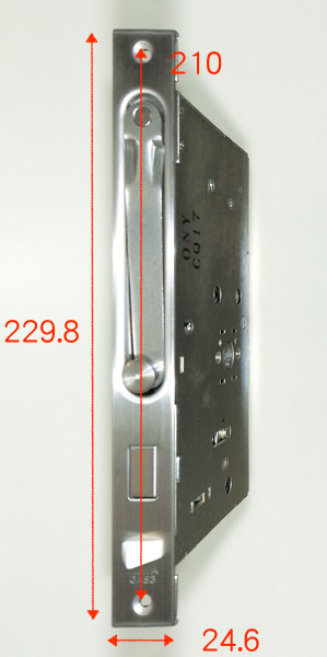 小池ガラス店 / 補助錠ケース(ガードアーム錠) S8DL1277 刻印 : GAS3 