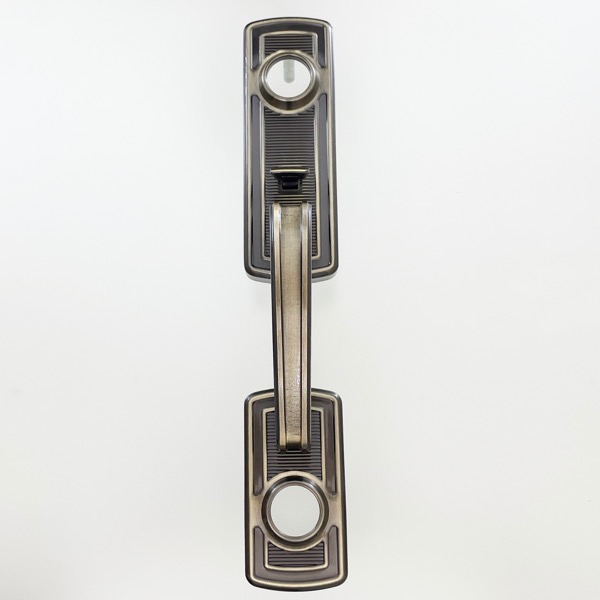 サムラッチハンドル錠セット　(R)　色 : ブロンズ色用　右吊り用　SWAOKO2RU