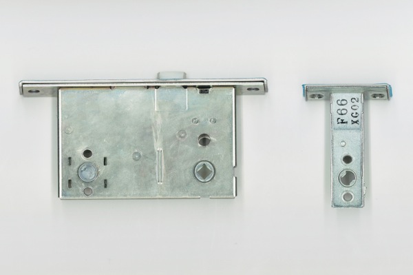 レバーハンドル錠セット　(R)　色 : ブロンズ色用　右吊り用　SWAOKO2RU9
