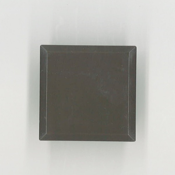 汎用形材　物干ポールキャップ　色 : オータムブラウン　2個入35×35
