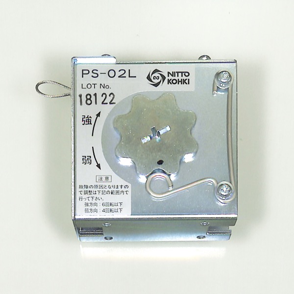 セミオートドアドアクローザ　30kg用　L　刻印 : PS-02L YDFS338