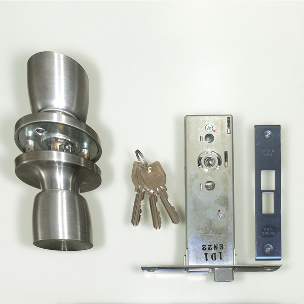 握り玉錠　(Y-145HM)K-92400型用片開きドア　YSHH-K-11573U9D-1